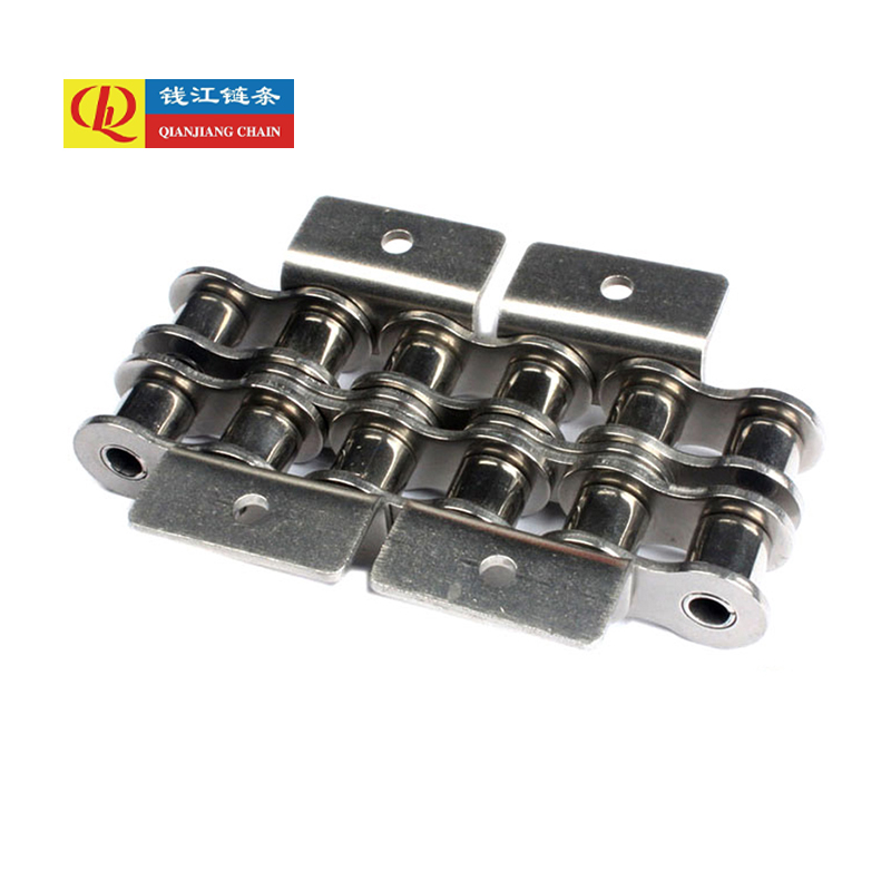 Nerezové nástavce dopravníkového řetězu s krátkým roztečím