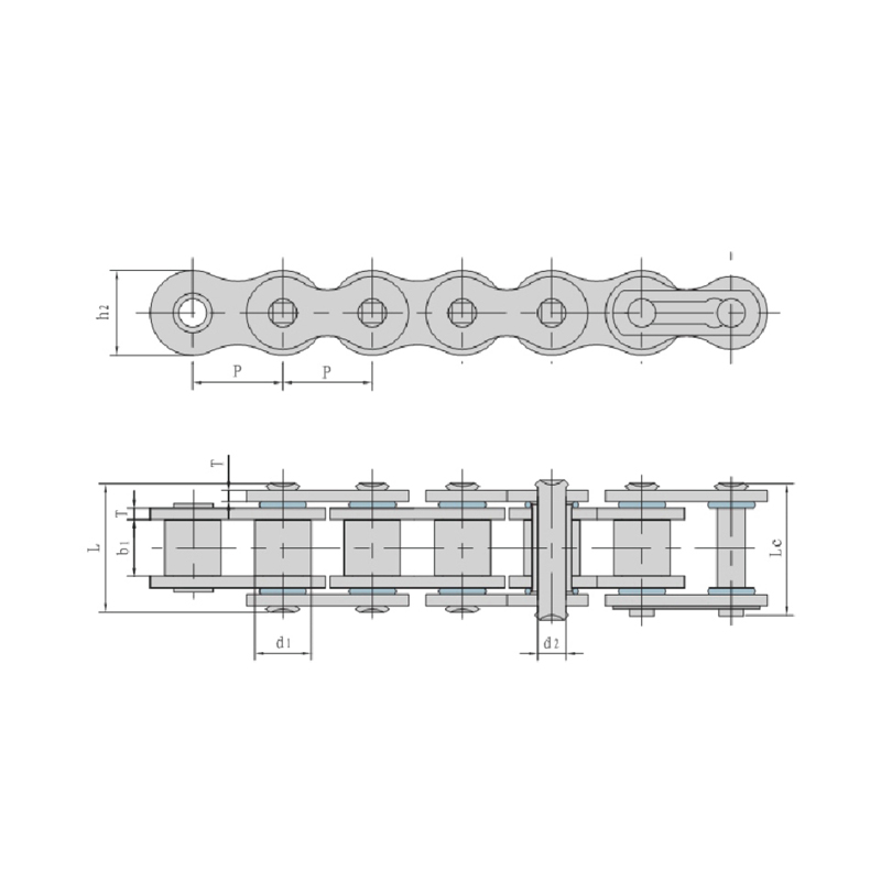 Utěsněné řetězy s mechanickou převodovkou